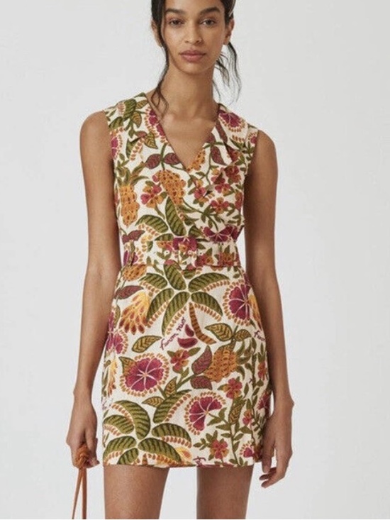 FARM Rio Dresses & Skirts - Farm Rio Anthropologie Belted Blazer Dress